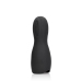 Vibrating Masturbator Sleeve - Licorice Black