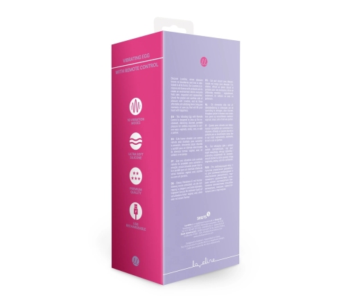 Vibrating Egg with Remote Control - Violet Harmony