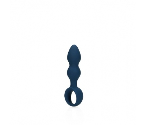 Teardrop Shaped Anal Plug - Small - Baltic Blue