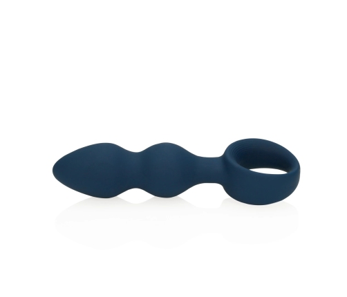 Teardrop Shaped Anal Plug - Large - Baltic Blue