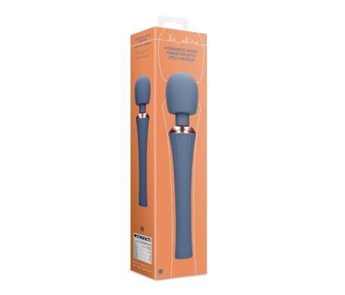 Powerful Wand Vibrator with Still Handle - Blue Nova