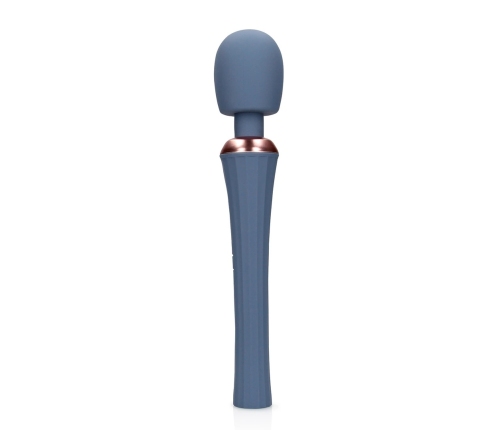 Powerful Wand Vibrator with Still Handle - Blue Nova