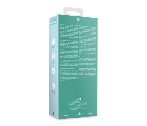 Pulse Wave and Tongue Flickering Rabbit Vibrator - Blue Grass