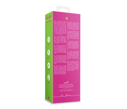 Tongue Flickering and Heating Rabbit Vibrator - Exuberant Pink