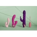 Tongue Flickering and Heating Rabbit Vibrator - Exuberant Pink