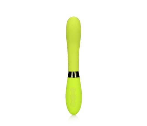 Silicone G-Spot Vibrator - Lime Passion