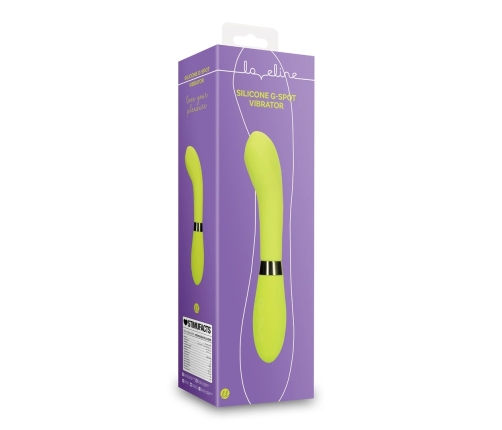 Silicone G-Spot Vibrator - Lime Passion
