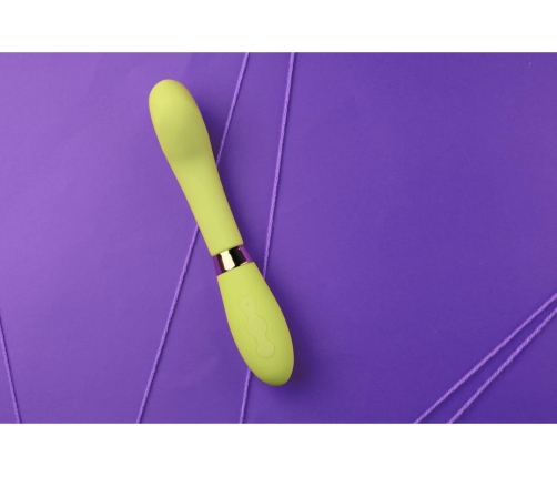 Silicone G-Spot Vibrator - Lime Passion