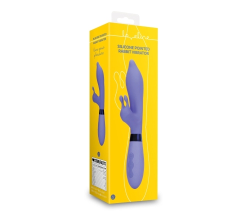 Silicone Pointed Rabbit Vibrator - Protanopia
