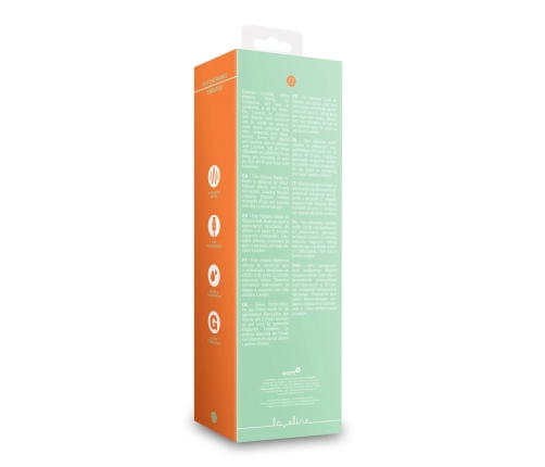 Silicone Rabbit Vibrator - Misty Green