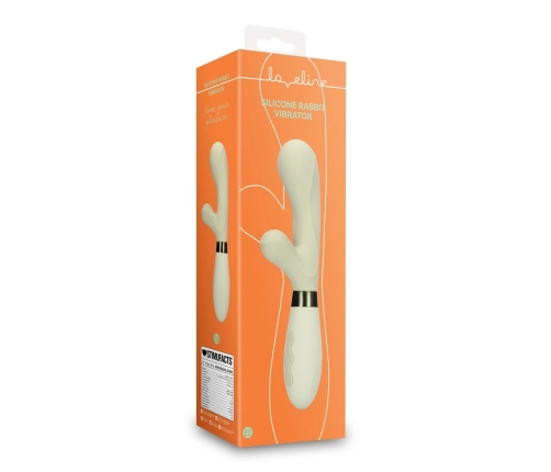 Silicone Rabbit Vibrator - Misty Green