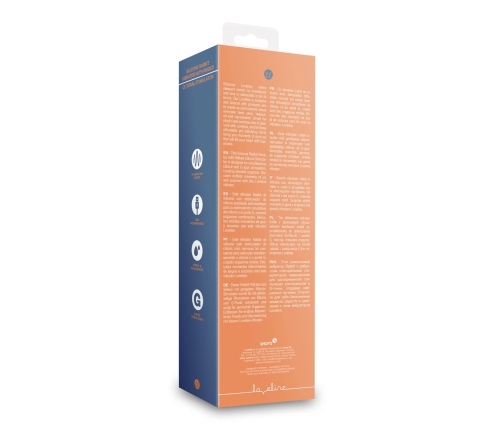 Silicone Rabbit Vibrator with Ribbed Clitoral Stimulator - Glazed Carrots