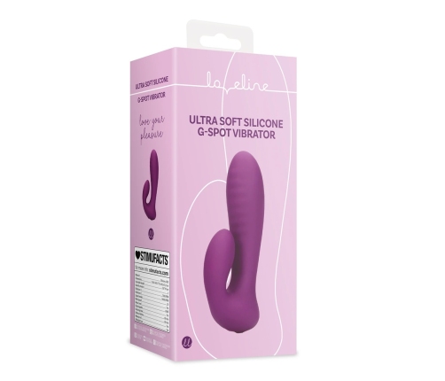 Ultra Soft Silicone G-Spot Vibrator - Orchidee Purple