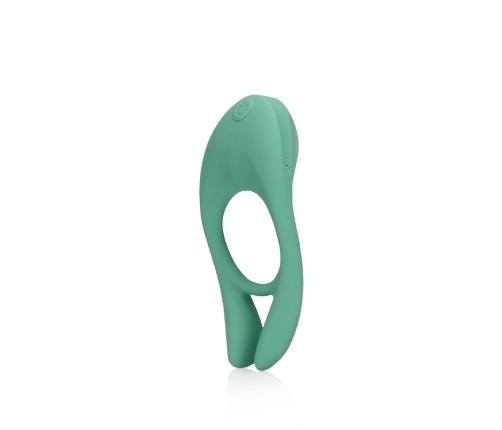 Ultra Soft Silicone Pointed Cock Ring - Blue Grass