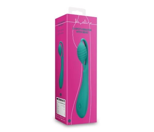 G-Spot Vibrator with Bead - Blue Grass
