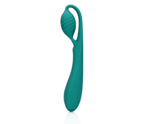 G-Spot Vibrator with Bead - Blue Grass