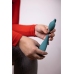 G-Spot Vibrator with Bead - Blue Grass
