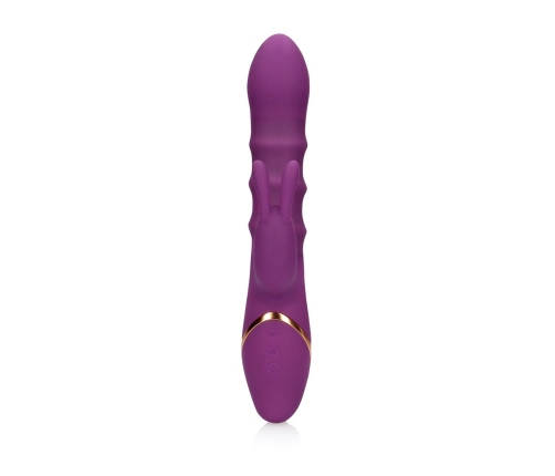 3 Up-and-Down Moving Rings Vibrator - Orchidee Purple