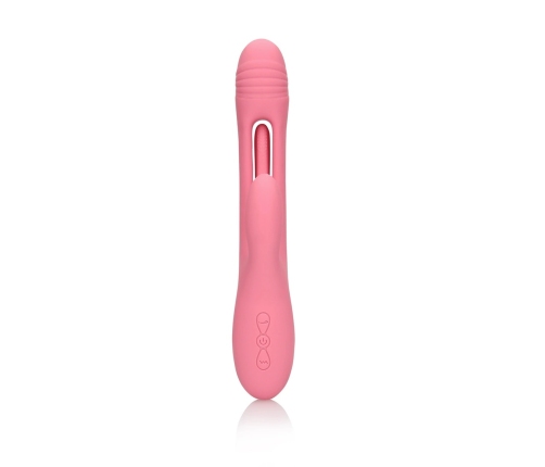 Flapping G-Spot Rabbit Vibrator - Pink Arabesque
