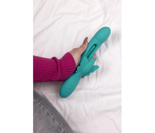 Flapping G-Spot Butterfly Vibrator - Peacock Blue