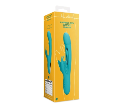 Flapping G-Spot Butterfly Vibrator - Peacock Blue