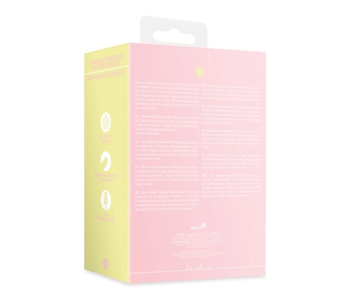 Wearable Fingering Motion Vibrator with Remote Control - Cherry Chiffon