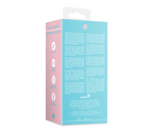 Panty Vibrator with Remote Control - Arctic Blue
