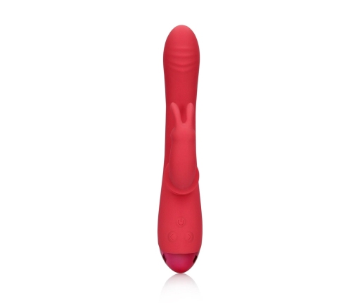Swinging Rabbit G-Spot Vibrator - Brighto Red