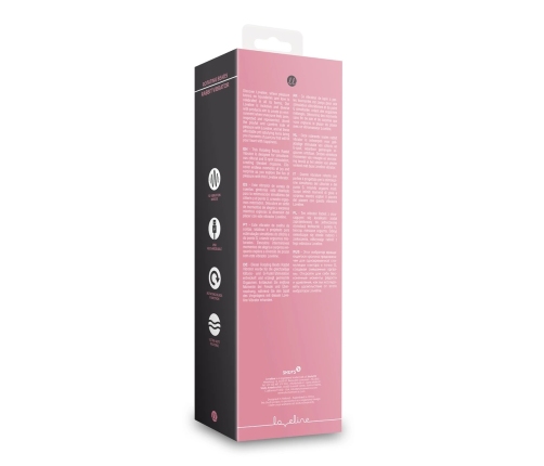 Rotating Beads Rabbit Vibrator - Pink Arabesque