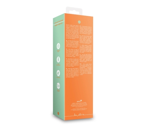 Ultra Soft Silicone Rabbit Vibrator - Ceramic Peach