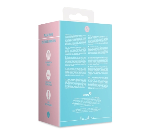 Pulse Wave Clitoris Vibrator - Arctic Blue