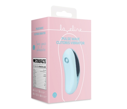 Pulse Wave Clitoris Vibrator - Arctic Blue