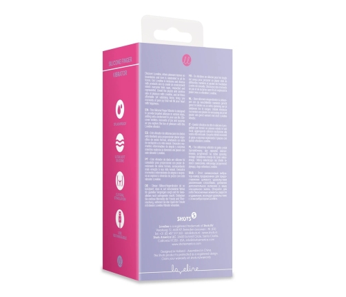 Silicone Finger Vibrator - Lavender