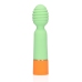 Ribbed Mini Vibrator with USB Charger - Spring Sage
