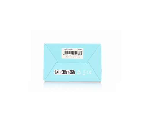 Mini Rabbit Vibrator with USB Charger - Arctic Blue
