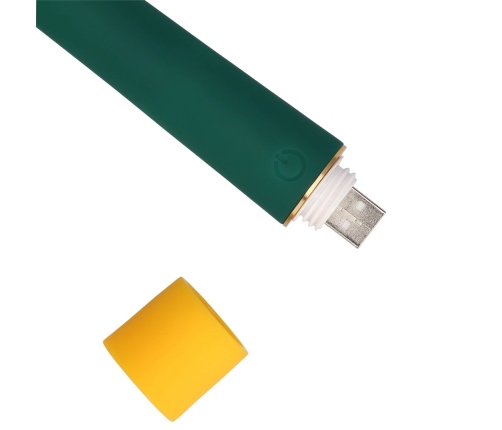 Smooth Mini Vibrator with USB Charger - Ancient Sea