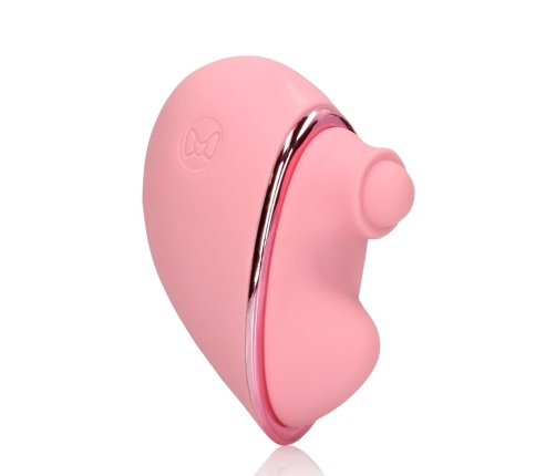 Tapping Heart Vibrator - Pink Arabesque