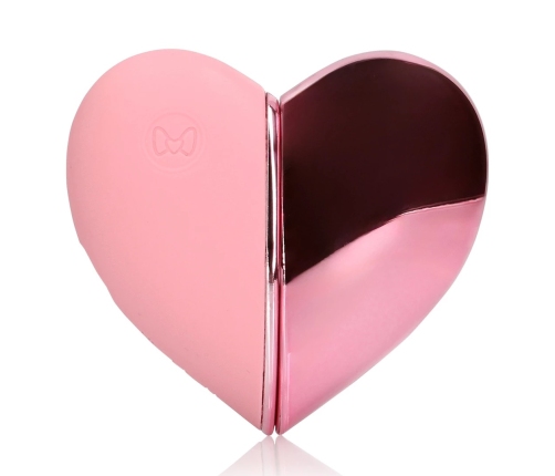 Tapping Heart Vibrator - Pink Arabesque