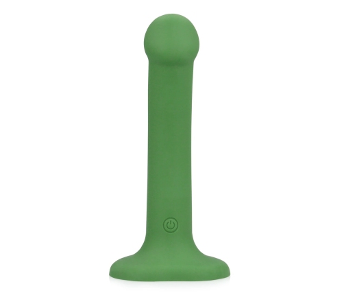 Loveline Forest Green Compact Vibrating Intimate Device - Harness Ready