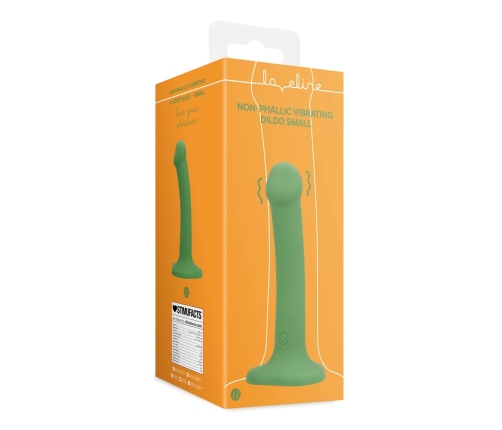 Loveline Forest Green Compact Vibrating Intimate Device - Harness Ready