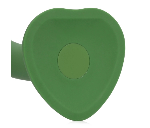 Loveline Forest Green Compact Vibrating Intimate Device - Harness Ready