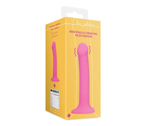 Loveline Pink Medium Vibrating Intimate Machine - Non-Phallic, Harness Compatible