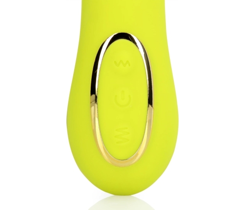 Loveline Wiggle Rechargeable Intimate Massager Lime - Flexible Silicone Design