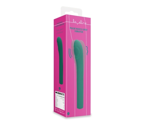 Loveline Pulse Wave Intimate Massager Green Crystal - Targeted G-Spot Model