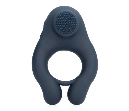 Loveline Indigo Blue Vibrating Ring with Dual Stimulating Surface