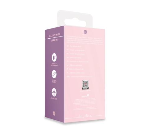 Shots Touch of Pink Silicone Finger Vibe - Compact Multi-Intensity Model