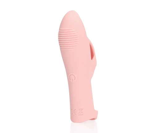 Shots Touch of Pink Silicone Finger Vibe - Compact Multi-Intensity Model