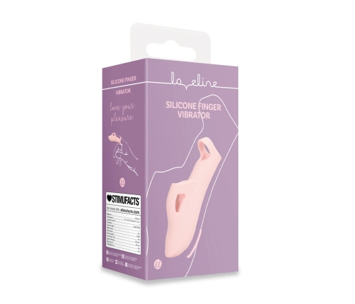 Shots Touch of Pink Silicone Finger Vibe - Compact Multi-Intensity Model