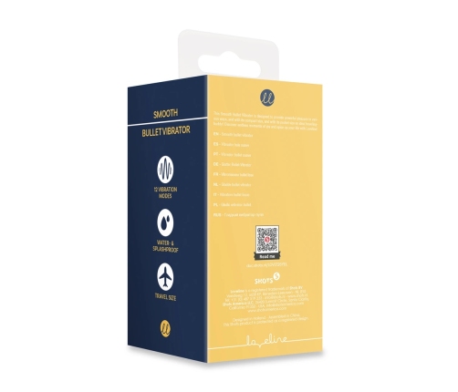 Loveline Smooth Bullet Sunpac Yellow - Compact Vibration Device