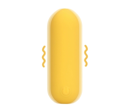 Loveline Smooth Bullet Sunpac Yellow - Compact Vibration Device